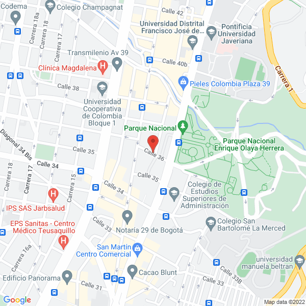 Mapa de Imlog Ltda.