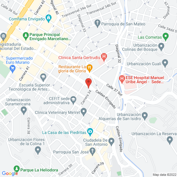 Mapa de Helados Maple