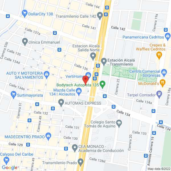 Mapa de Hermano Celino