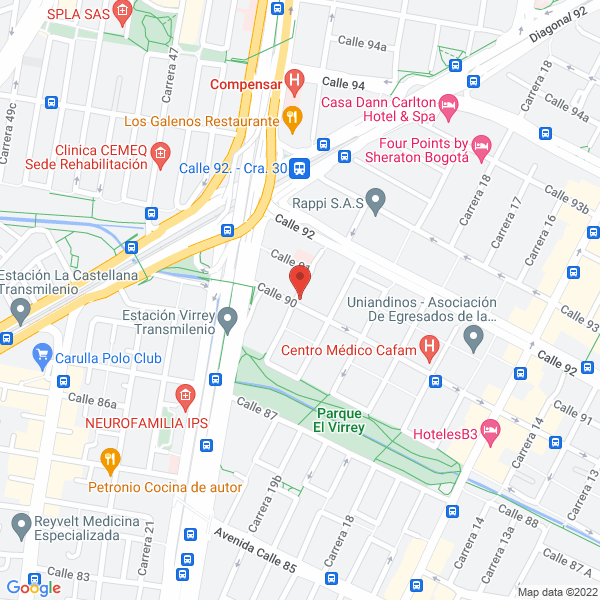 Mapa de Hernández Leal Cecilia