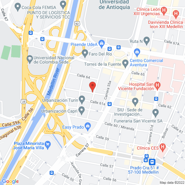 Mapa de Herrajes Ortiz