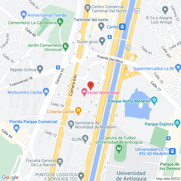 Mapa de Herrajes Vertice Creativo S.A.S