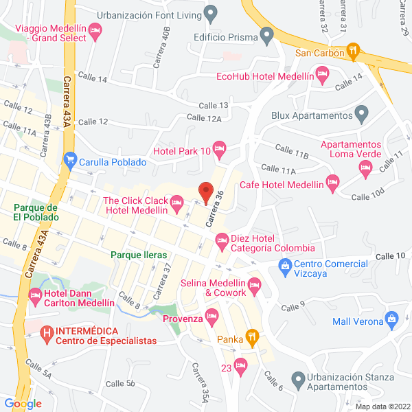 Mapa de Hicimos Click
