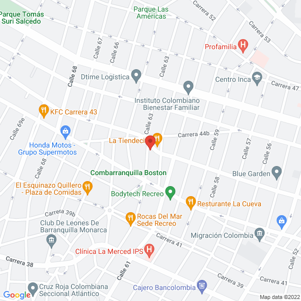 Map of Hidracol Tp S.A.S.