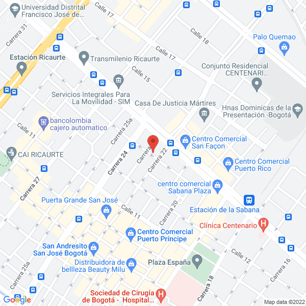 Mapa de Hidráulica Y Control S.A.S.