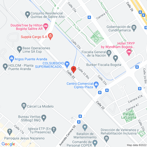 Mapa de Hidrogeologúa Y Servicios De Ingeniería S.A.S.