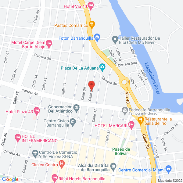Map of Hidropob S.A.