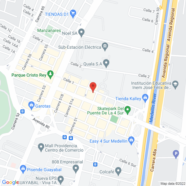 Mapa de Hidroservicios