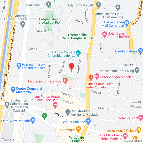 Mapa de Hidrotecno