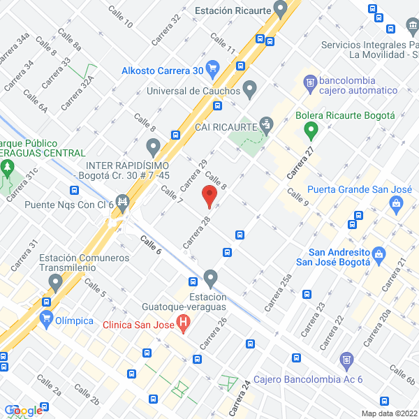 Mapa de Higea Farmacéutica S.A.S.