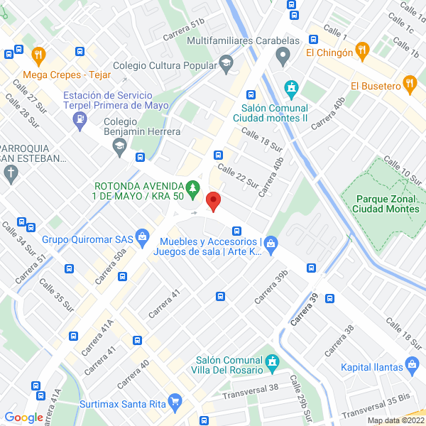 Mapa de Ferrelectricos El Puma