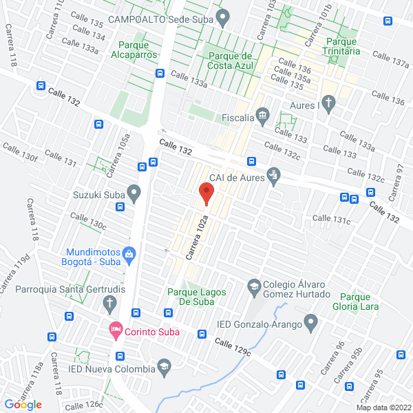 Mapa de Ferreléctricos Luz