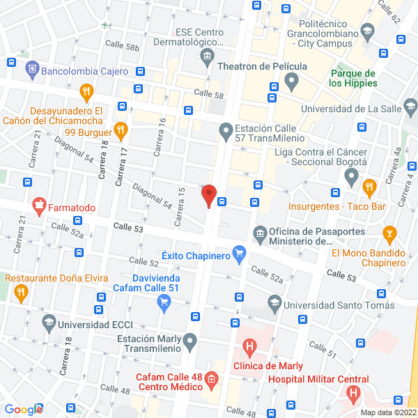 Mapa de Centro De Enseñanza Automovilística Grand Prix