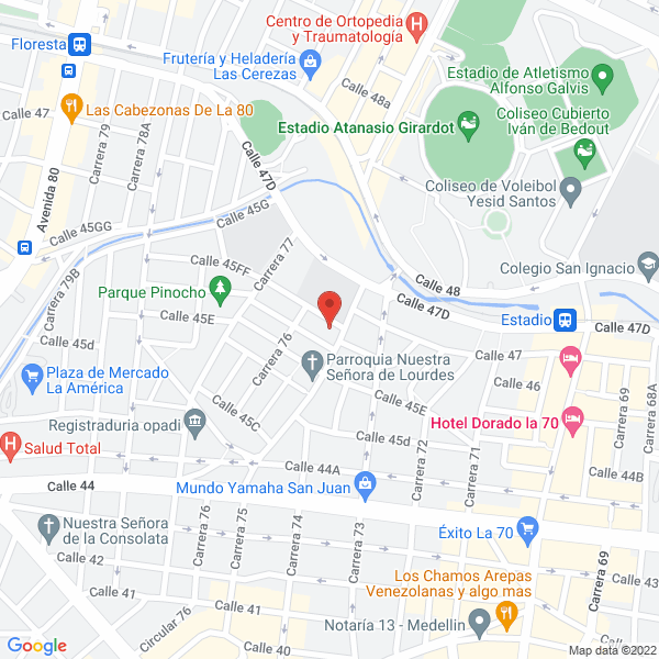 Mapa de Grande'S S.A.