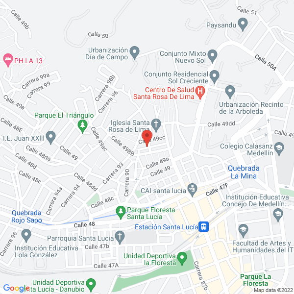 Mapa de Granero Doble Ll