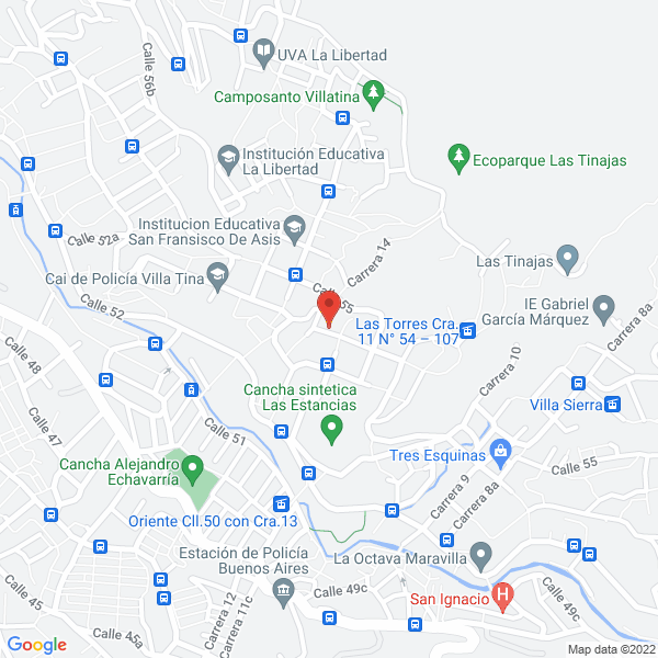 Mapa de Granero El Puntazo