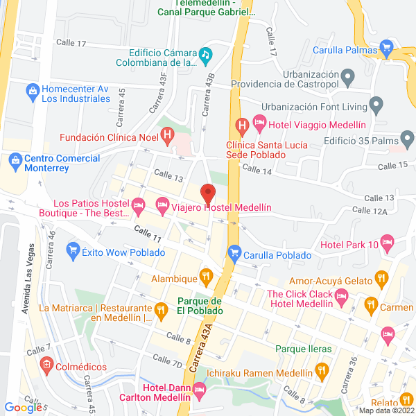 Mapa de Granero Luis Y