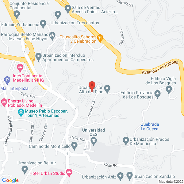 Mapa de Granero Mixto Sevillana