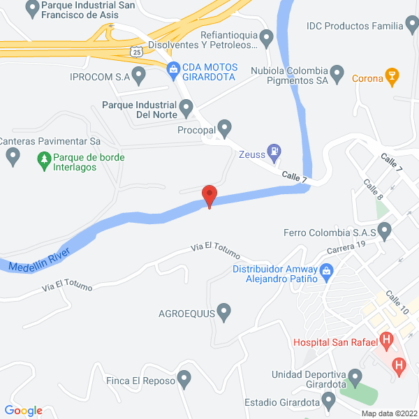 Mapa de Granero San Andrés