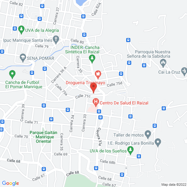 Mapa de Gruas Roldan