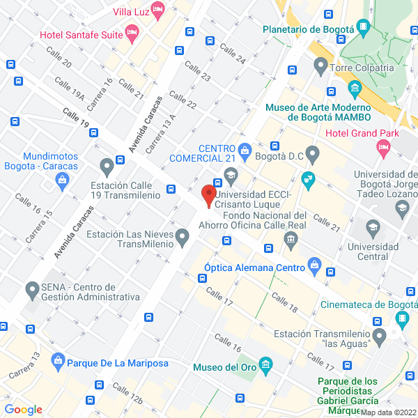 Mapa de Grupo 20/20 S.A.S.
