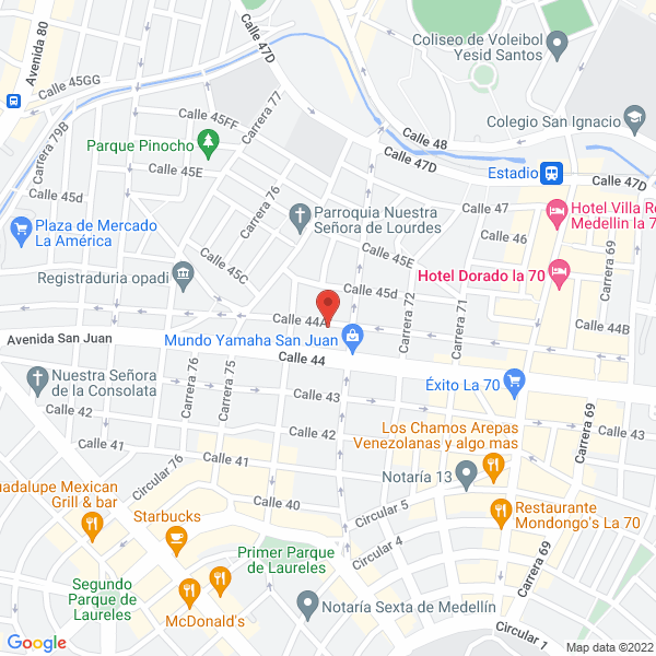 Mapa de Grupo A.B.C. Leder Andino S.A