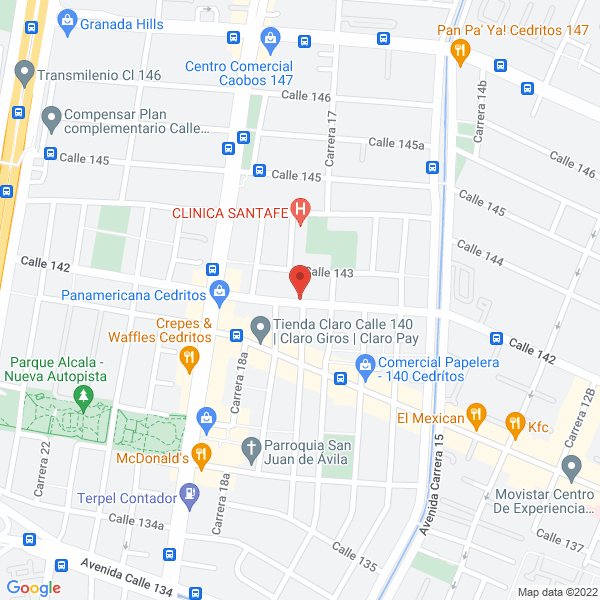 Mapa de Grupo Accion Total S.A.S.