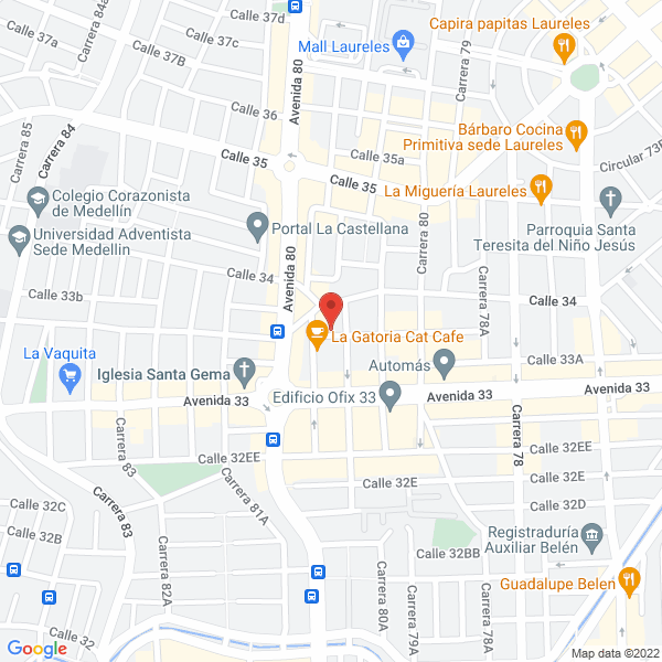 Mapa de Grupo Alce S.A.S.