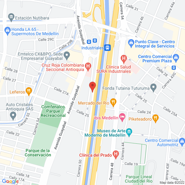 Mapa de Grupo Api S.A.S
