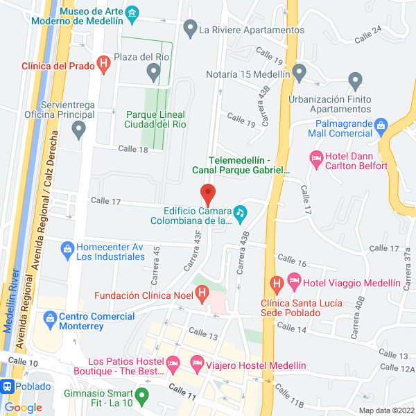Mapa de Grupo Aramon - Slik Accesorios