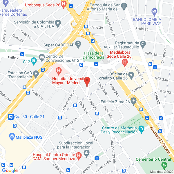 Mapa de Grupo Arco Iris P.L.B. S.A.