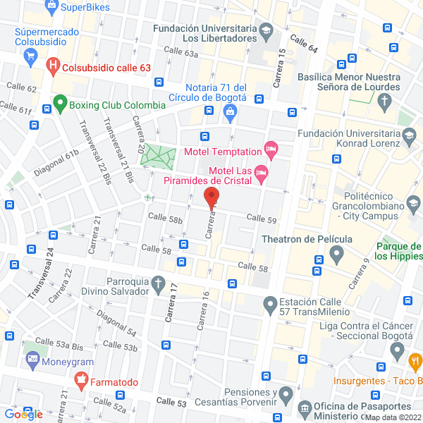 Mapa de Restaurante La Leona