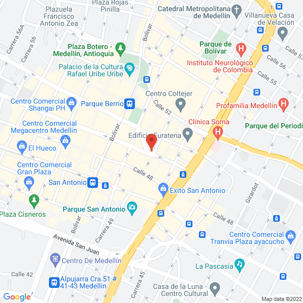 Mapa de Grupo Empresarial Carpre Ltda.