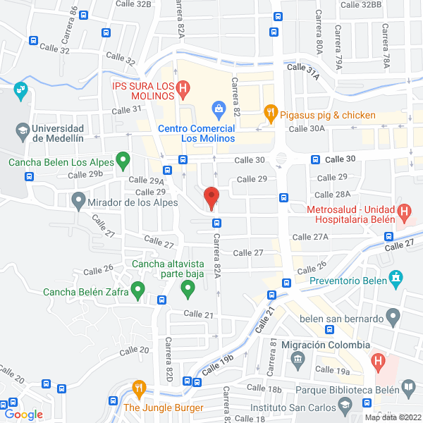Mapa de Grupo Empresarial Coraltex S.A.S.