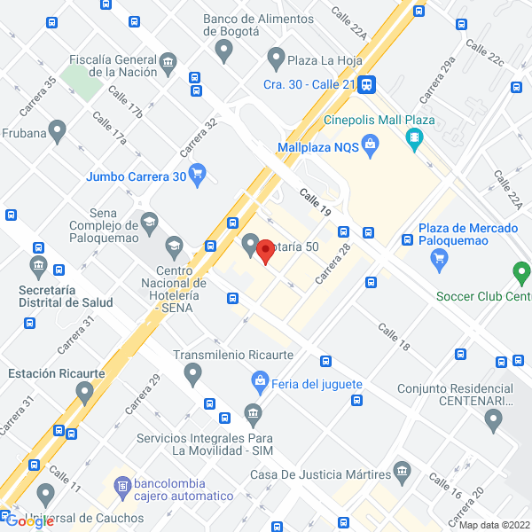 Mapa de Gabriel Uribe Rondán