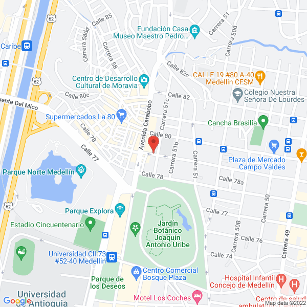 Mapa de Hugo Autos