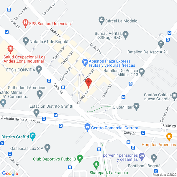 Mapa de Hydraulicol S. A. S.