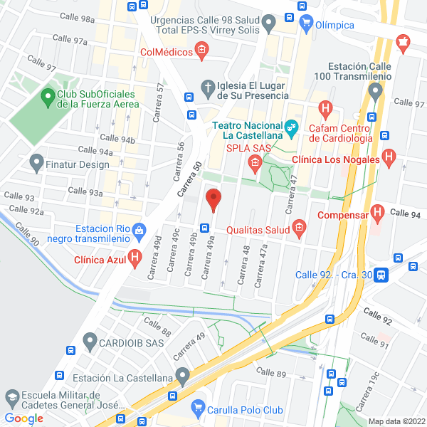 Mapa de Hyla Colombia Ltda.