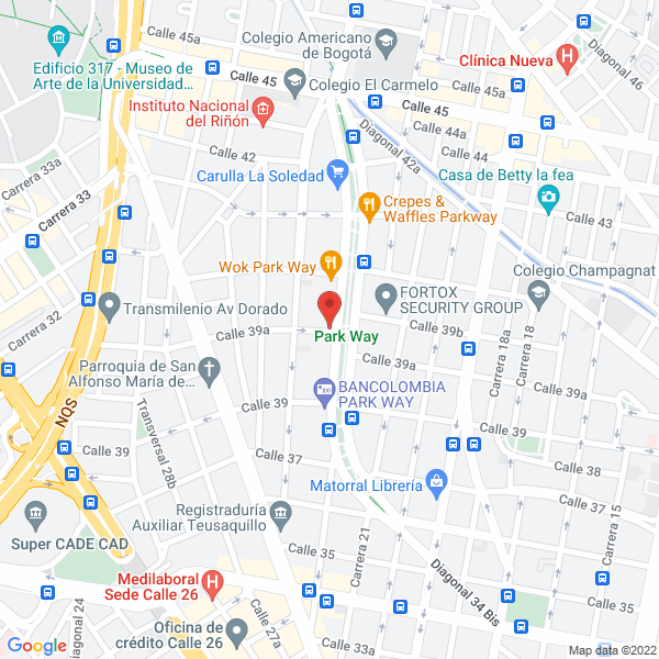 Mapa de I T C Soluciones Tecnologicas S.A.S.