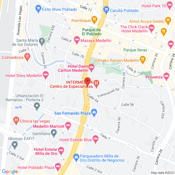 Mapa de I.C. Asesorias Y Proyectos S.A.S