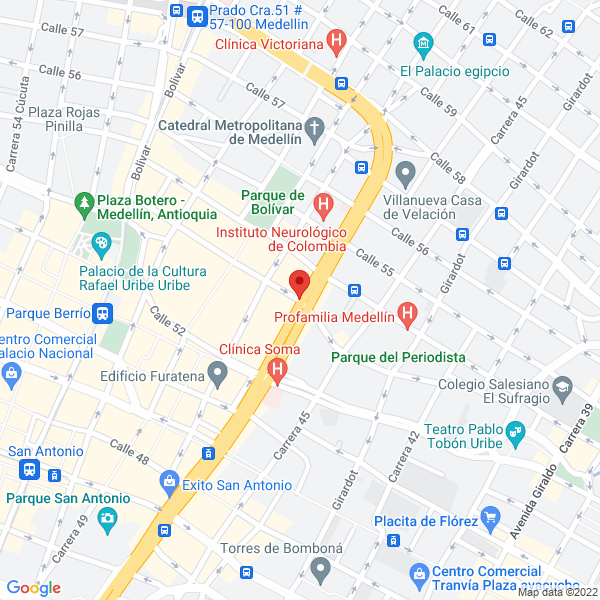 Mapa de I.P Consultores S.A.