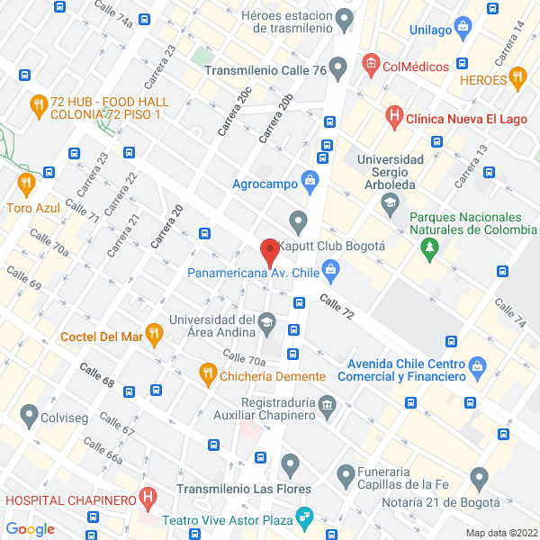 Mapa de Iap Representaciones Sas