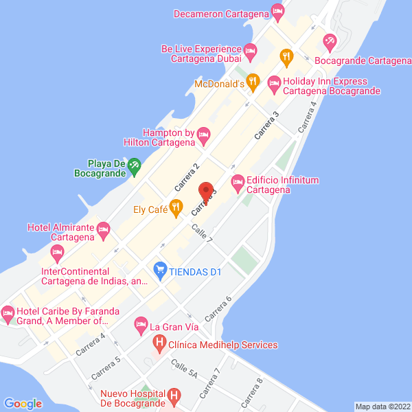 Map of Hostal Mirador Del Castillo