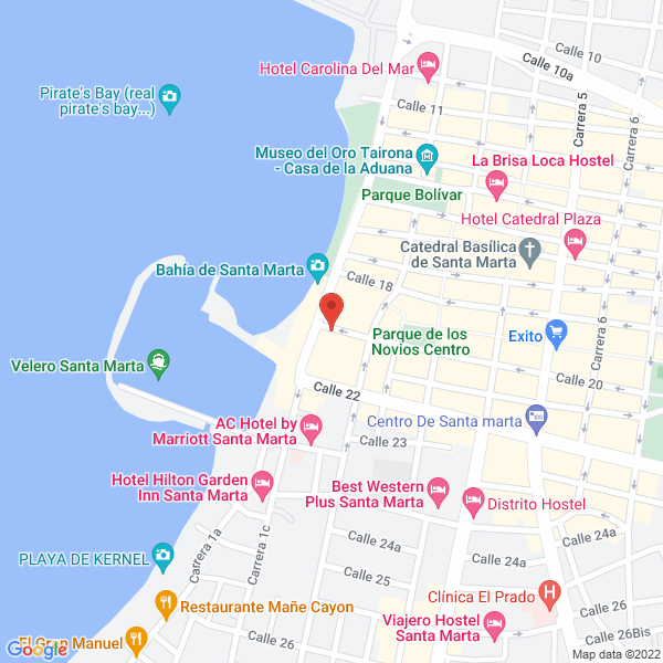 Map of Jardín Del Duque Hotel Boutique