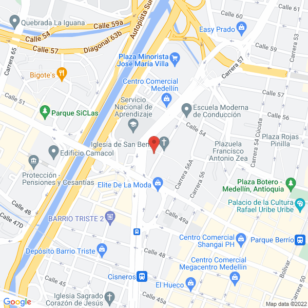 Mapa de Iglesia De Avivamiento Mundial Maranatha