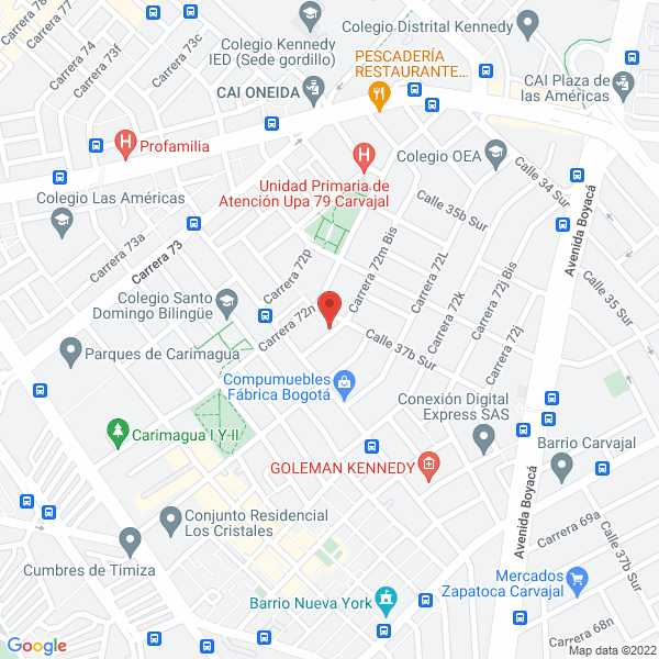 Mapa de Iglesia Misión Nueva Vida En Cristo