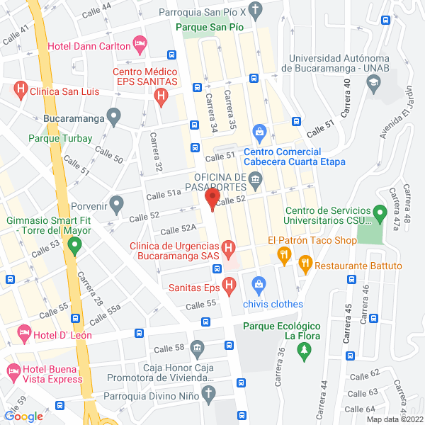 Map of Inverser Ltda.