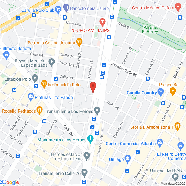 Mapa de Inversiones Agpolo Ltda.