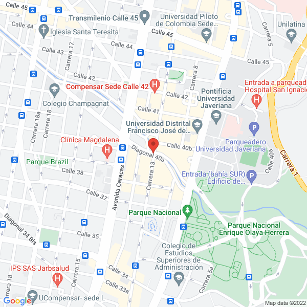 Mapa de Inversiones Avila Pulido Y García Meneses Ltda.