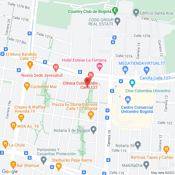 Mapa de Inversiones Buitrago Y Barrera B Y B Ltda.